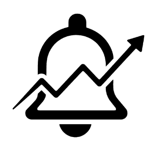 StockNotify mark — light background